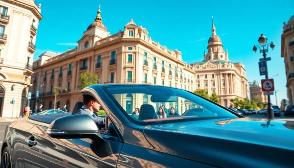 Experience Luxury with Our Professional Hire Car with Driver in Madrid