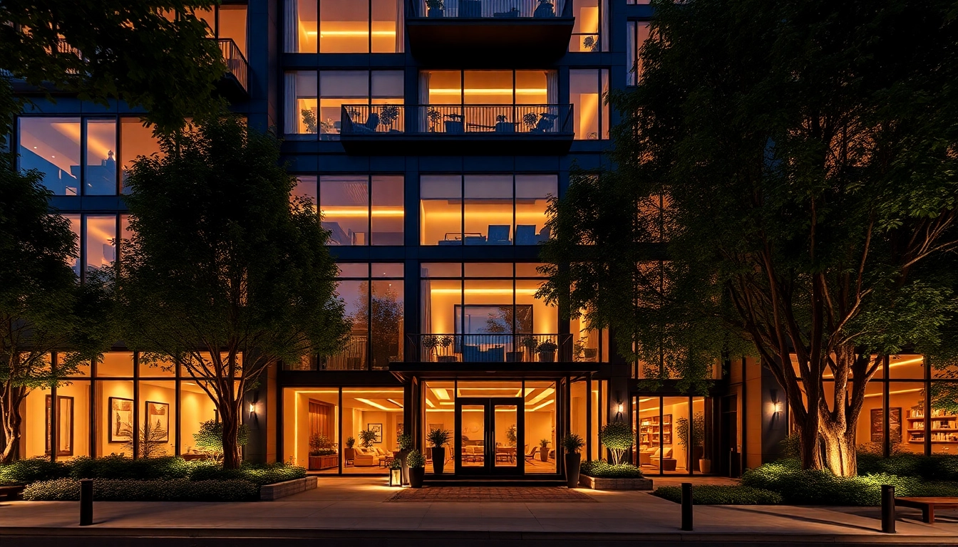 Experience the elegance of Bloomsbury Residences, featuring modern architecture and inviting ambiance.