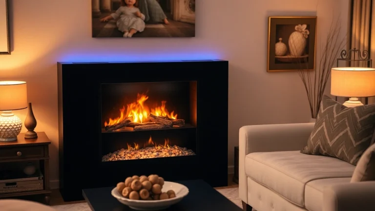Enhance Your Space with a Water Vapor Electric Fireplace: Eco-Friendly Ambiance for Every Home