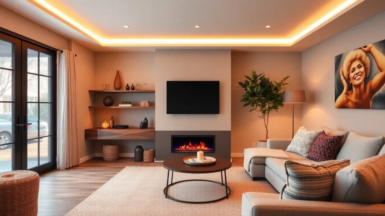 Enhance Your Home with a Water Vapor Electric Fireplace: A Safe and Stylish Choice