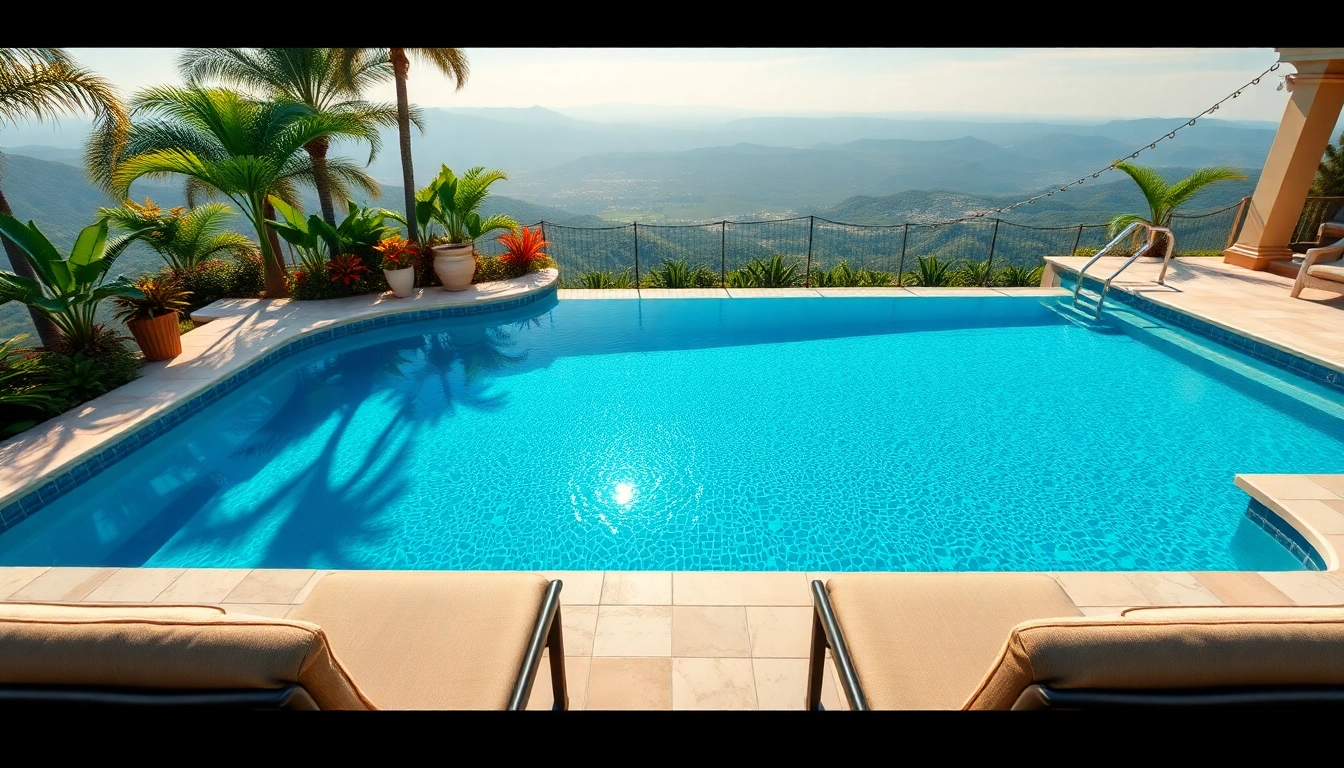 Relax and enjoy custom swimming pools designed for elegance and luxury in your backyard.