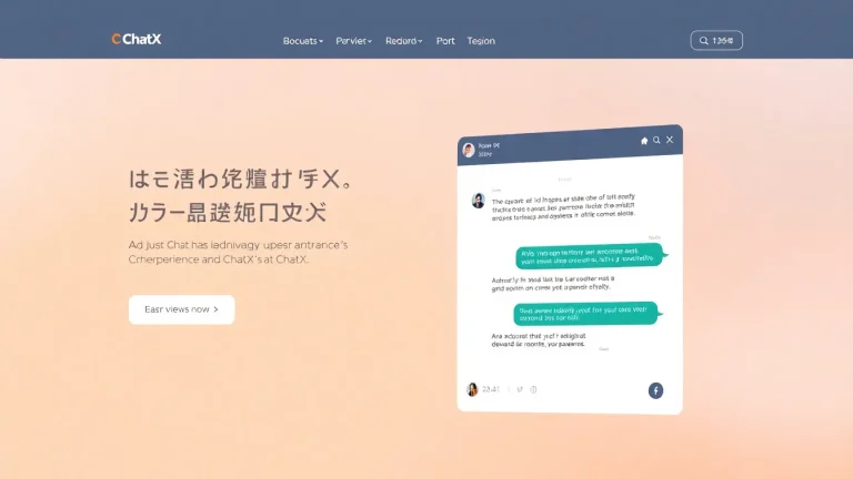 探索ChatX官网：未来聊天技术的先驱平台