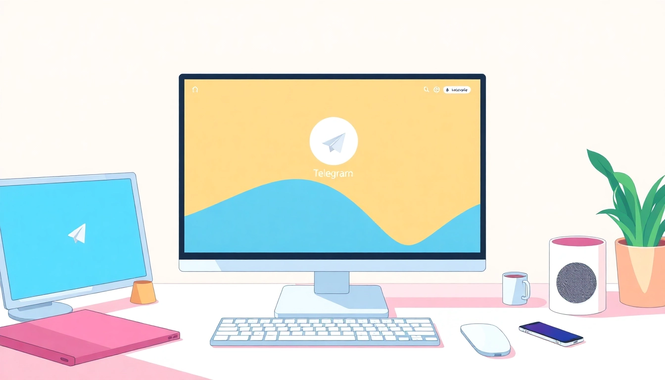 Download the Telegram application on your computer with a sleek interface and engaged user experience.
