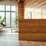 Enhance walls with stunning stick on panels for walls in a modern living room setting.